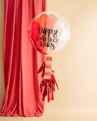 happy valentine's day balloon