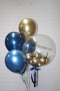 happy father's day balloon bouquet