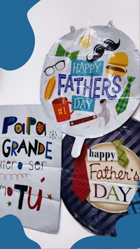 happy father's day balloons